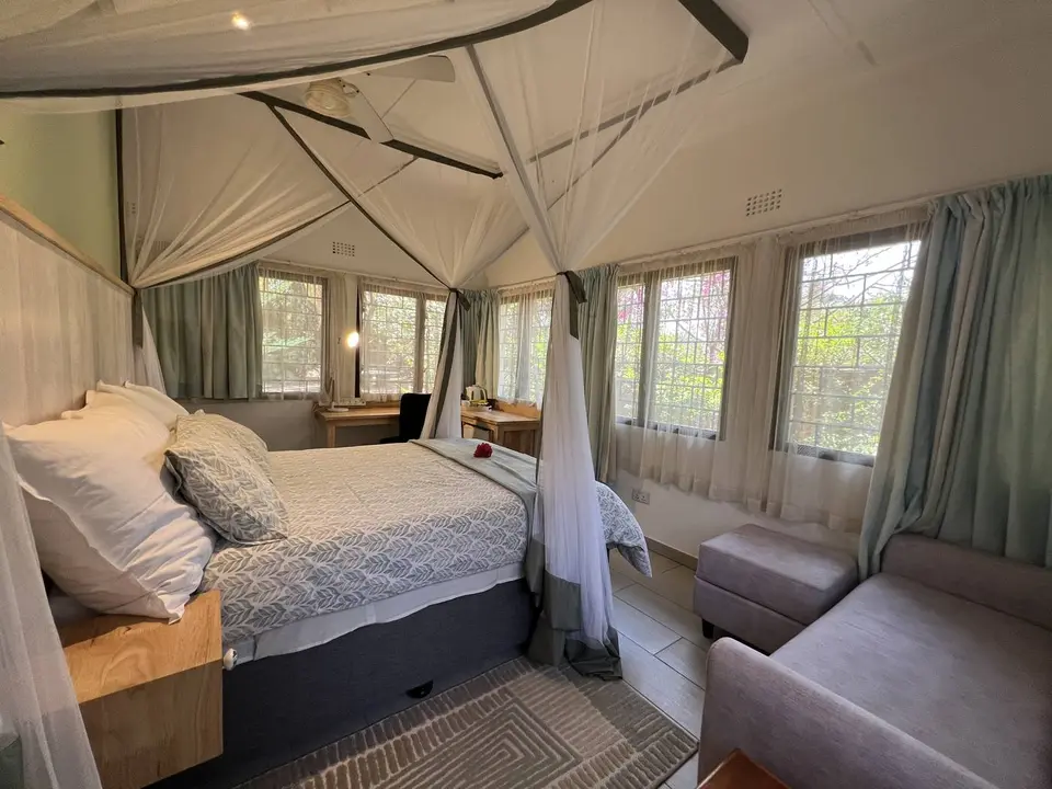 En-suite guest room at Wendel's Guest House, Lilongwe