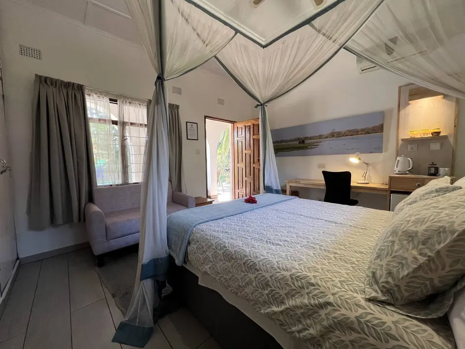 En-suite guest room at Wendel's Guest House, Lilongwe